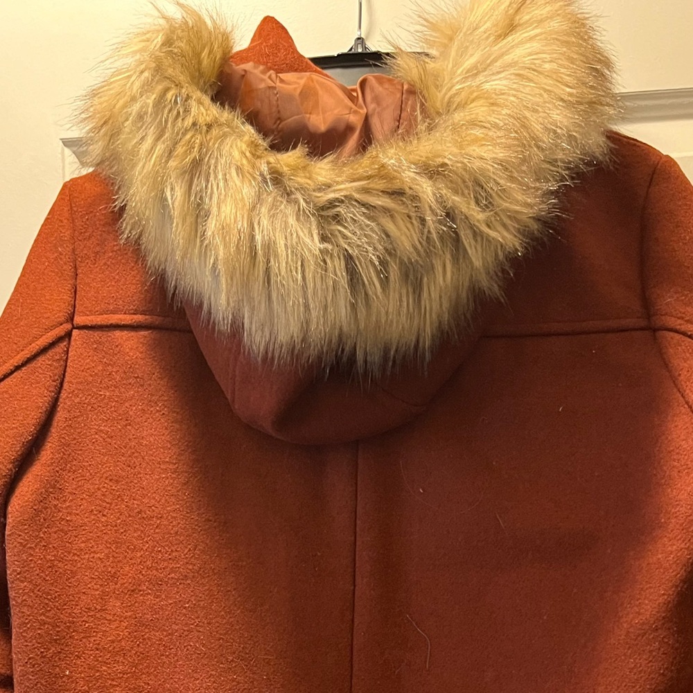Coffeeshop New York Emmalise Hooded Wool Blend Coat - Picture 7 of 9